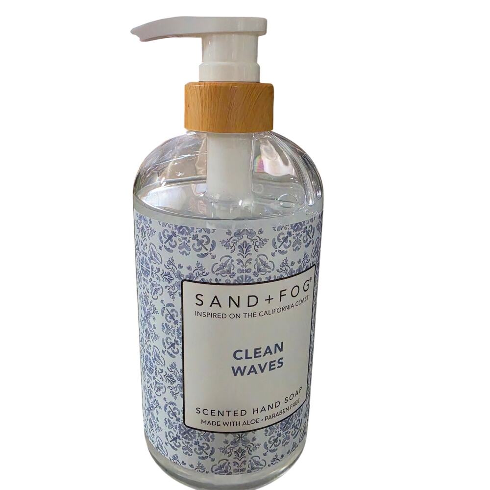 Sand + Fog EUCALYPTUS MINT SCENTED HAND SOAP 15.7 OZ